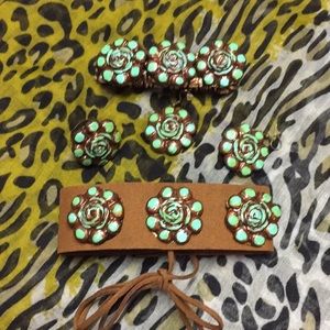 Choker clay jewelry set